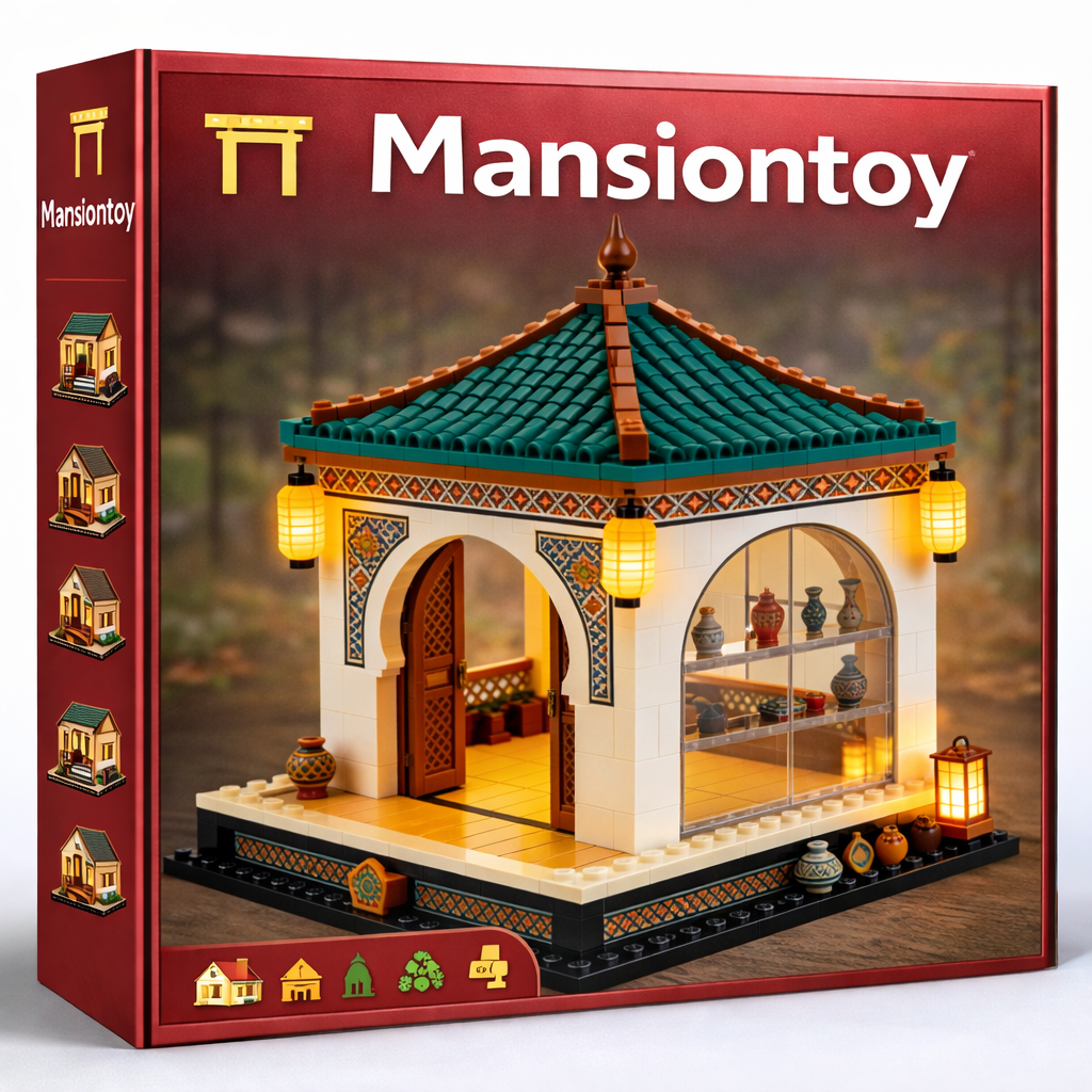 Mosaic Market Pavilion Building Set